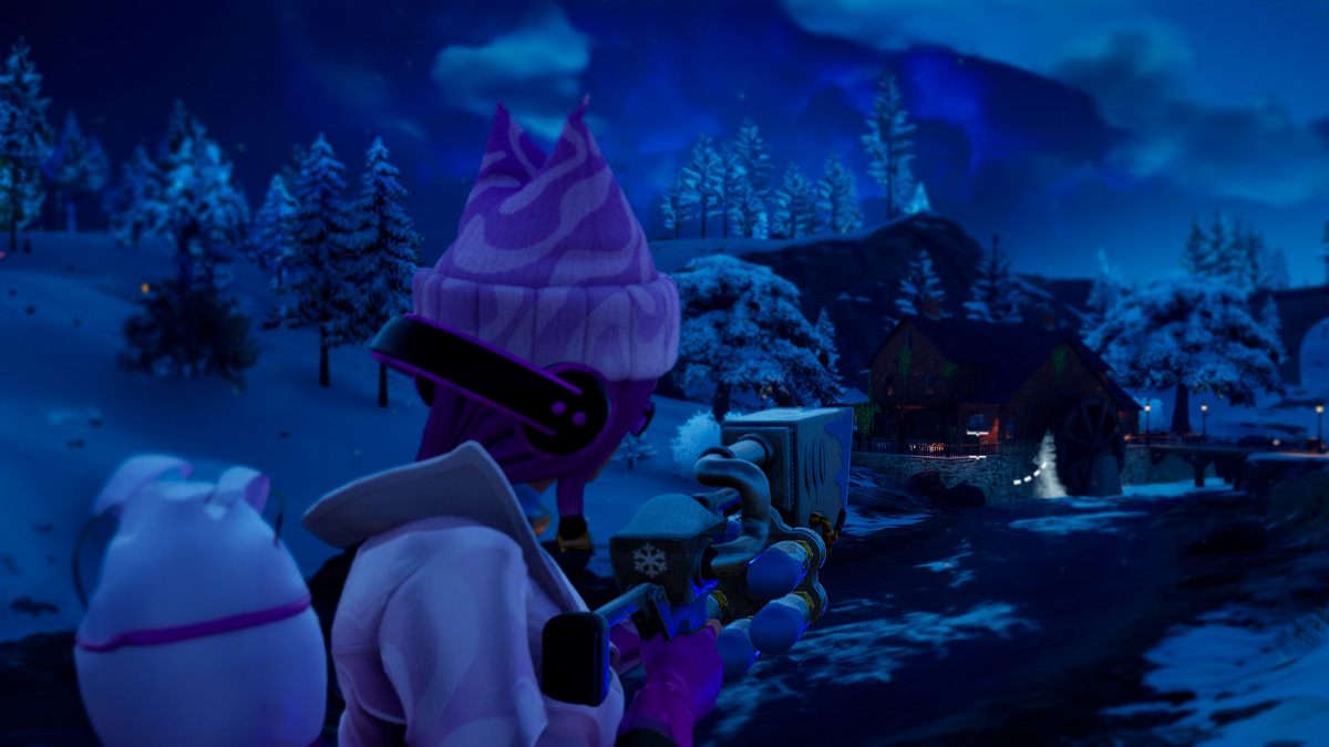 Snowball Launcher Fortnite Winterfest 2023