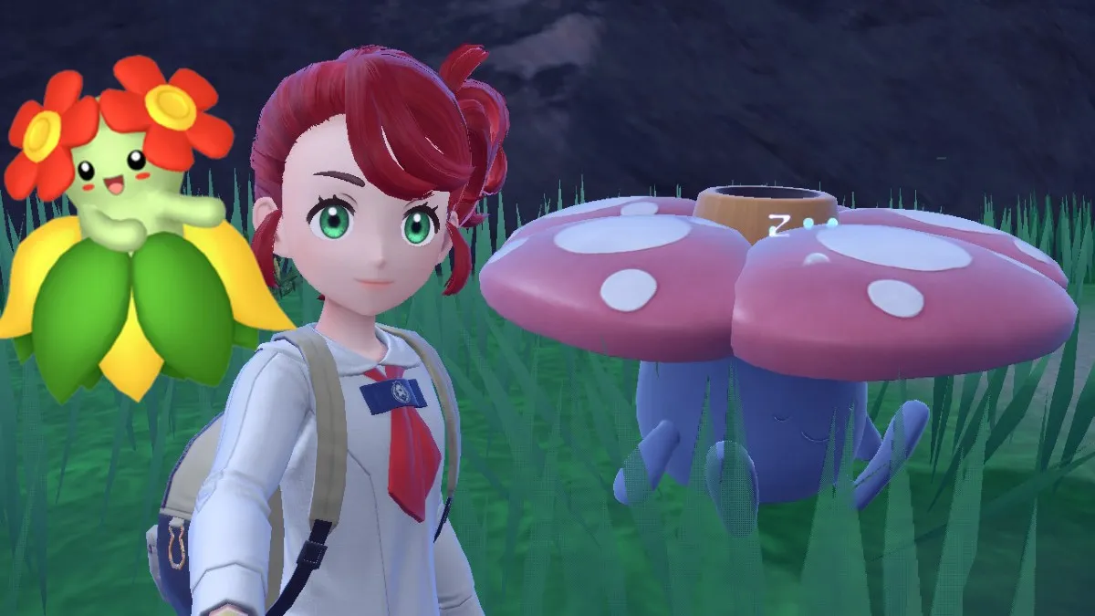 Vileplume and Bellossom Indigo Disk DLC