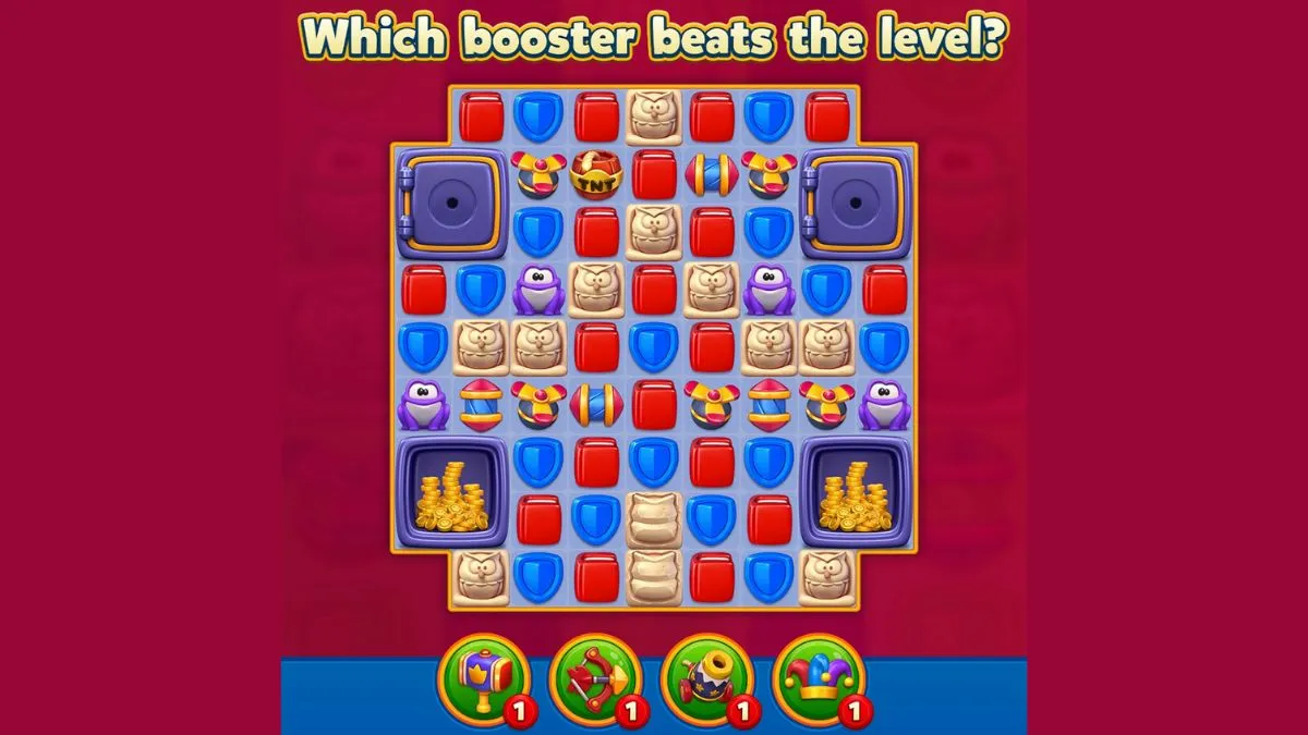 a puzzle in royal match