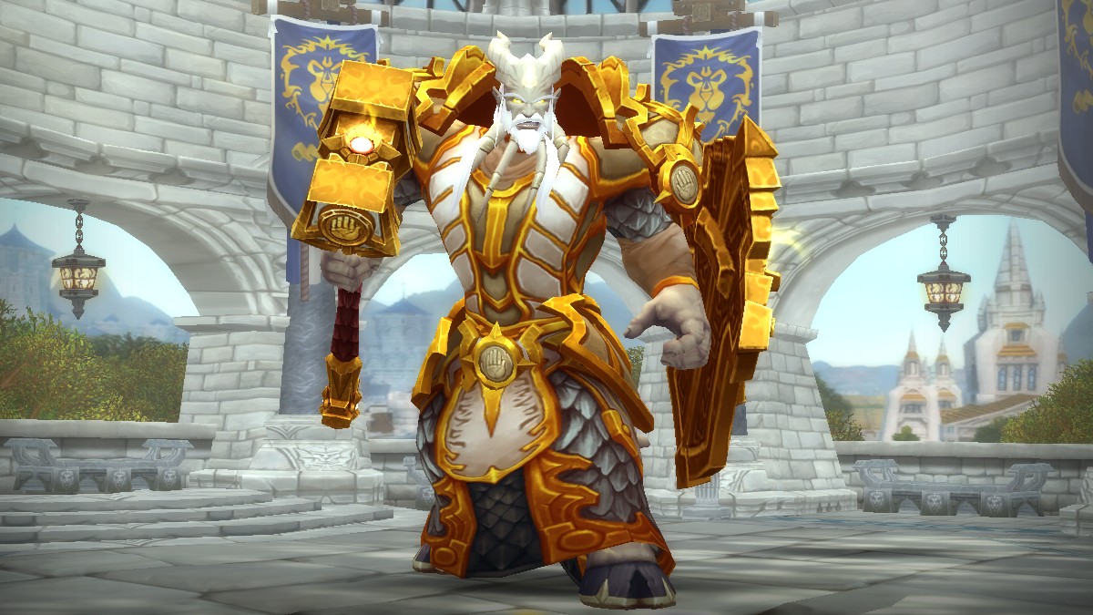 WoW Lightforged Draenei Paladin