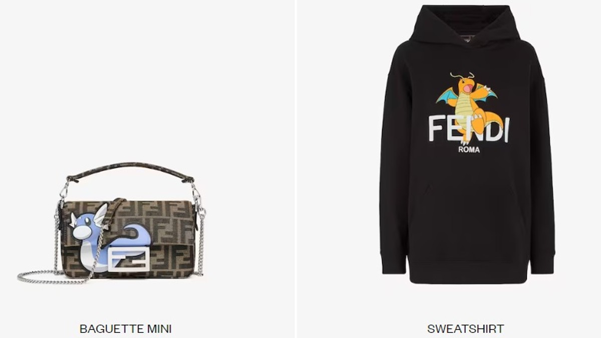 Fendi X FRGMT X Pokemon Collection