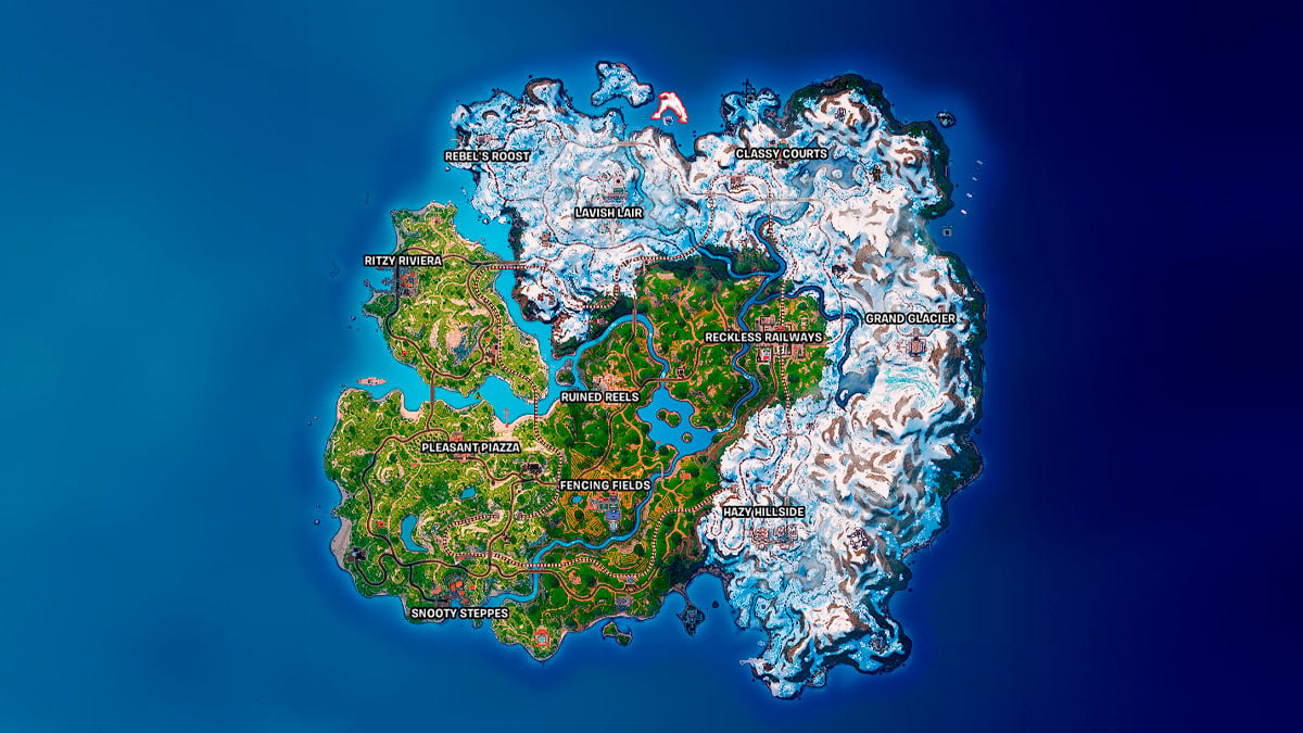 top drop spots Fortnite chapter 5