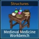 Medieval Medicine Workbench Palworld