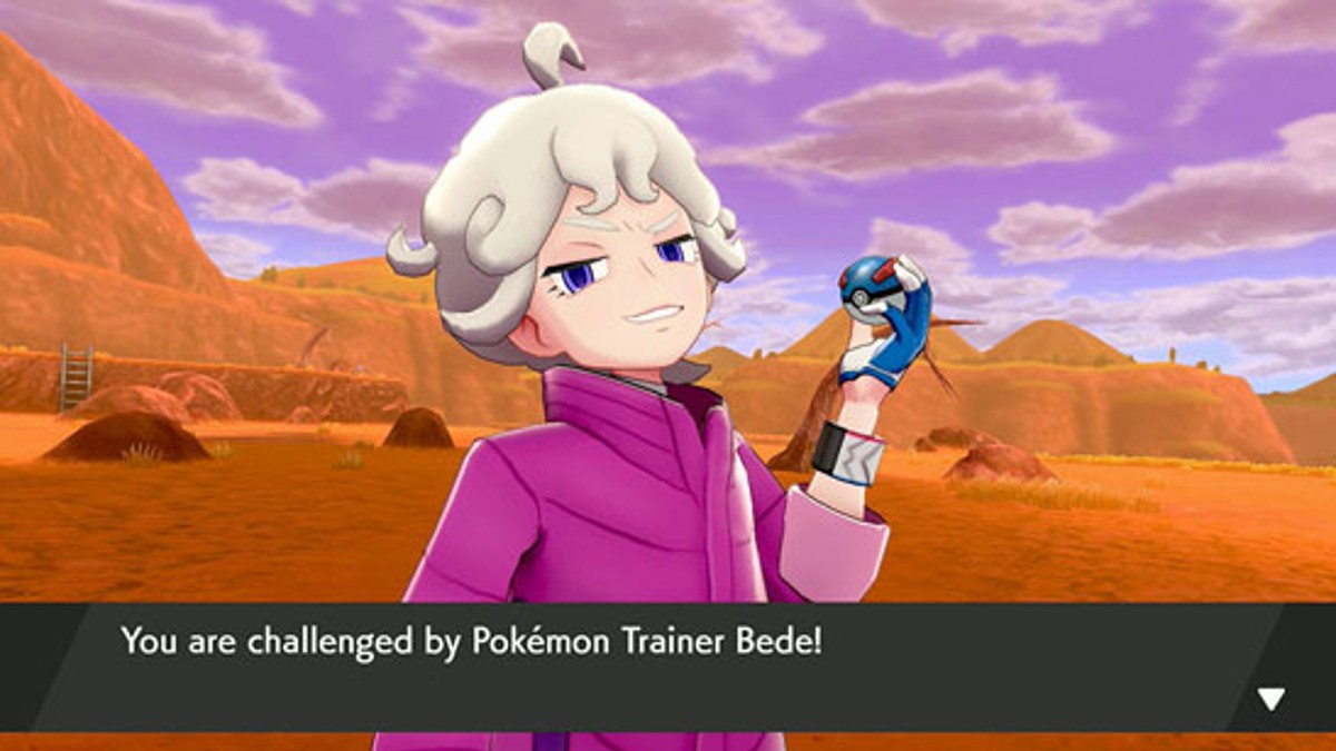 Pokemon Rival Tier Bede Pokemon Sword and Shield