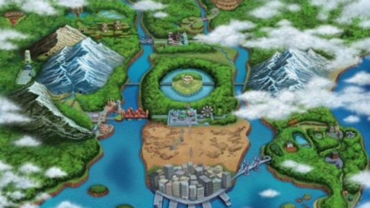 Unova Region Pokemon Black and White