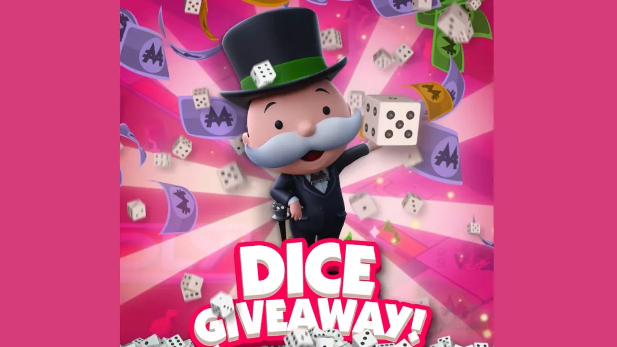 dice giveaway in monopoly go