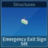 Palworld Emergency Exit Sign