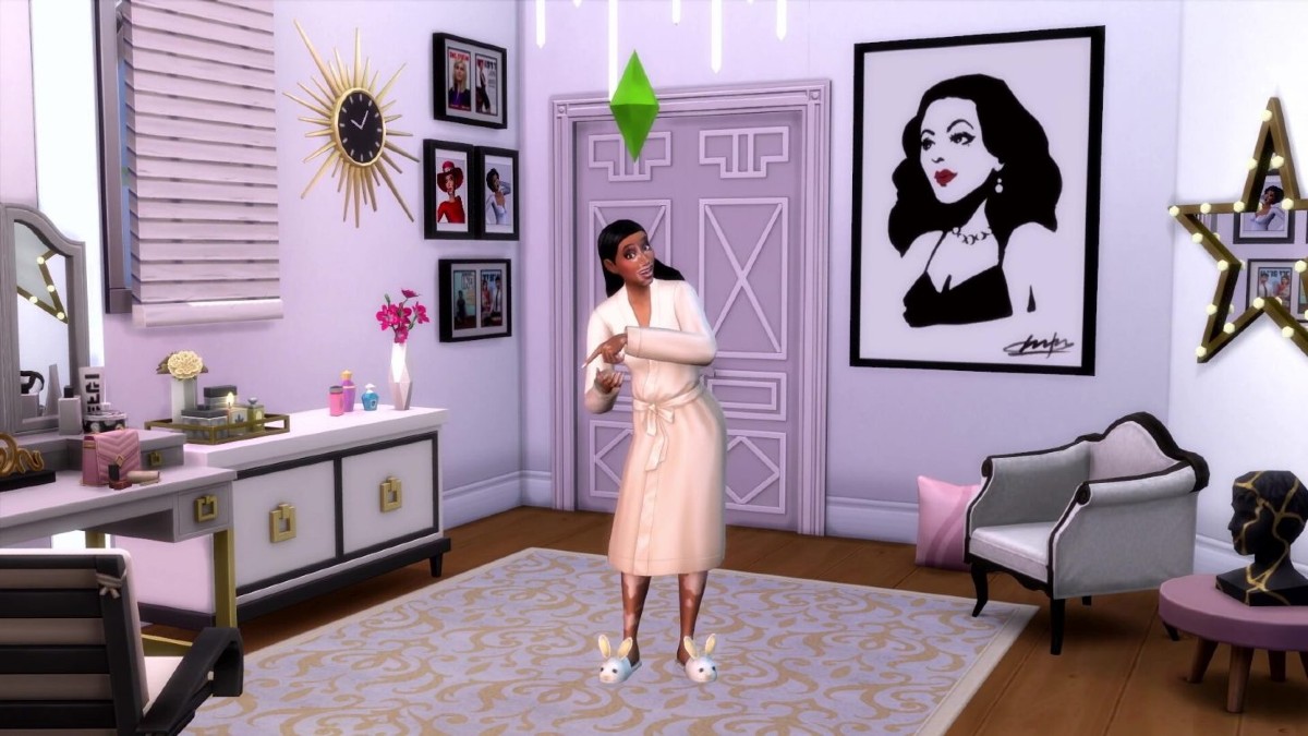 Sims 4 Winnie Harlow Partnership Free Update Vitiligo February 2024